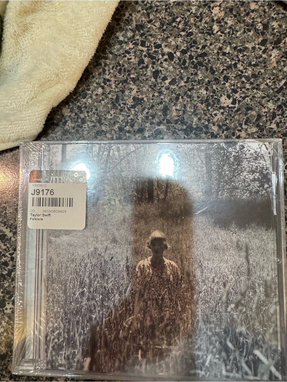 Taylor Swift Black & White Folklore CD “In the Weeds” Variant